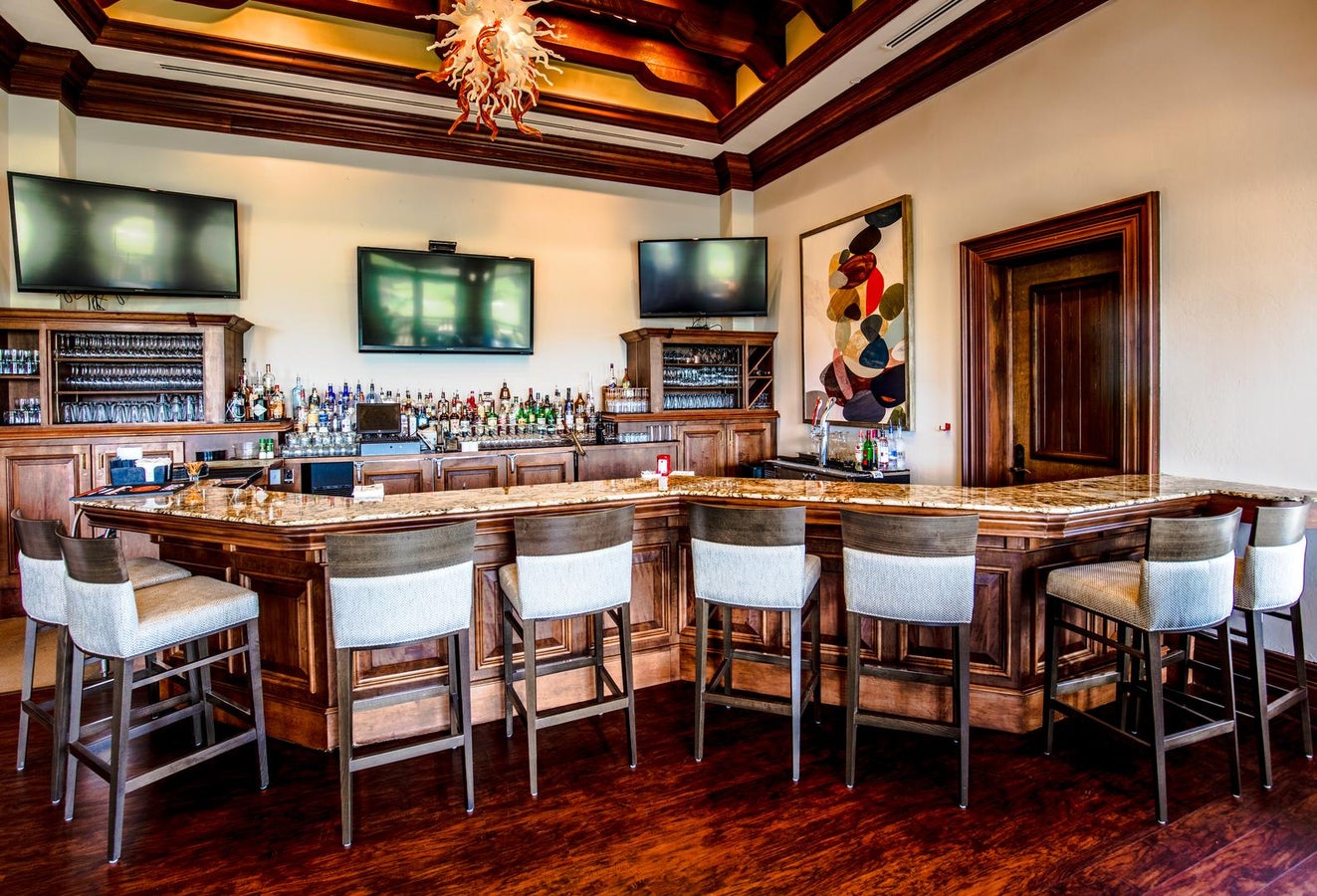 Indoor Bar at The Club at Olde Cypress in Naples Florida